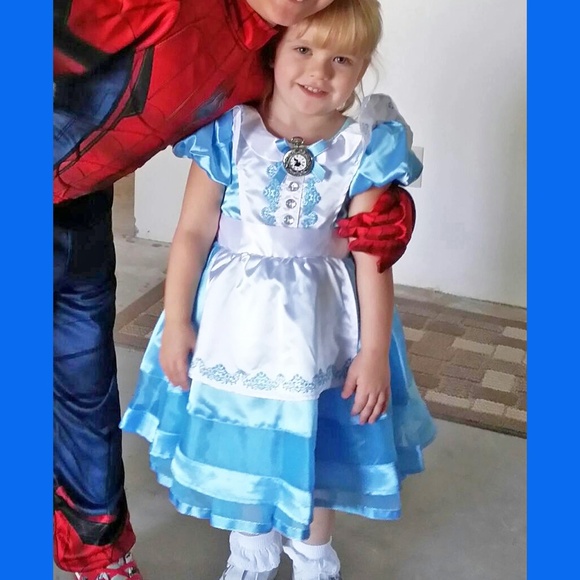 NWT Disney Store Alice in Wonderland Shoes Dress Up Costume Girl 9//10